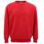 New Adult Unisex Plain Pullover Fleece Jumper Mens Long Sleeve Crew Neck Sweater, White, 6XL-7