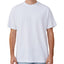 Adult 100% Cotton T-Shirt Unisex Men's Basic Plain Blank Crew Tee Tops Shirts, White, S-6