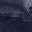 1000TC Tailored Double Size Quilt/Duvet Cover Set - Midnight Blue-2