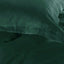 1000TC Tailored Double Size Quilt/Duvet Cover Set - Dark Green-2