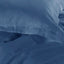 1000TC Tailored Double Size Quilt/Duvet Cover Set - Greyish Blue-2