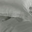 1000TC Tailored Double Size Grey Duvet Quilt Cover Set-2