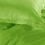 1000TC Tailored Double Size Green Duvet Quilt Cover Set-2