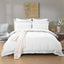 1000TC Tailored King Size White Duvet Quilt Cover Set-0