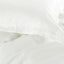 1000TC Tailored King Size White Duvet Quilt Cover Set-2