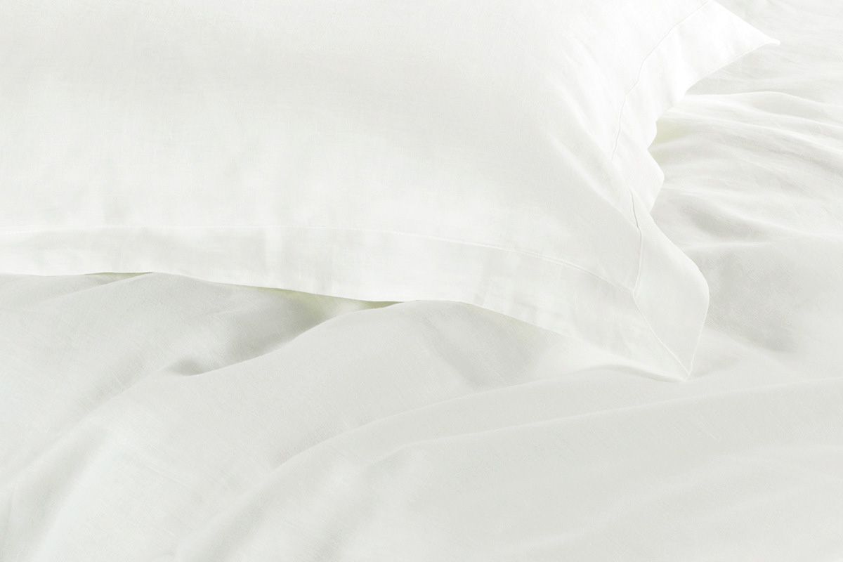 1000TC Tailored King Size White Duvet Quilt Cover Set-2