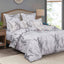 White Marble King Size Duvet Quilt Cover Set-2