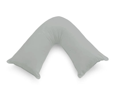 1000TC Premium Ultra Soft V SHAPE Pillowcase - Grey-1