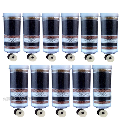 Aimex 8 Stage Water Filter Cartridges x 11-0