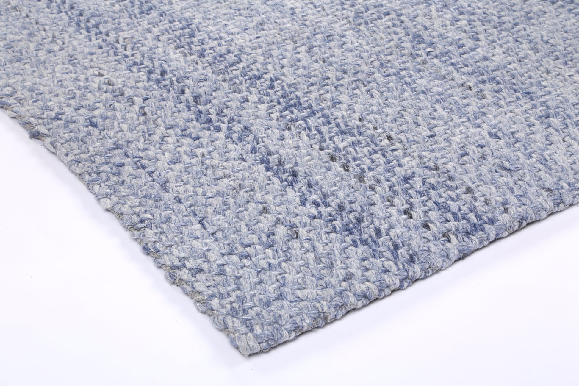 Harlow Chignon Blue Wool Blend Rug 160x230-5