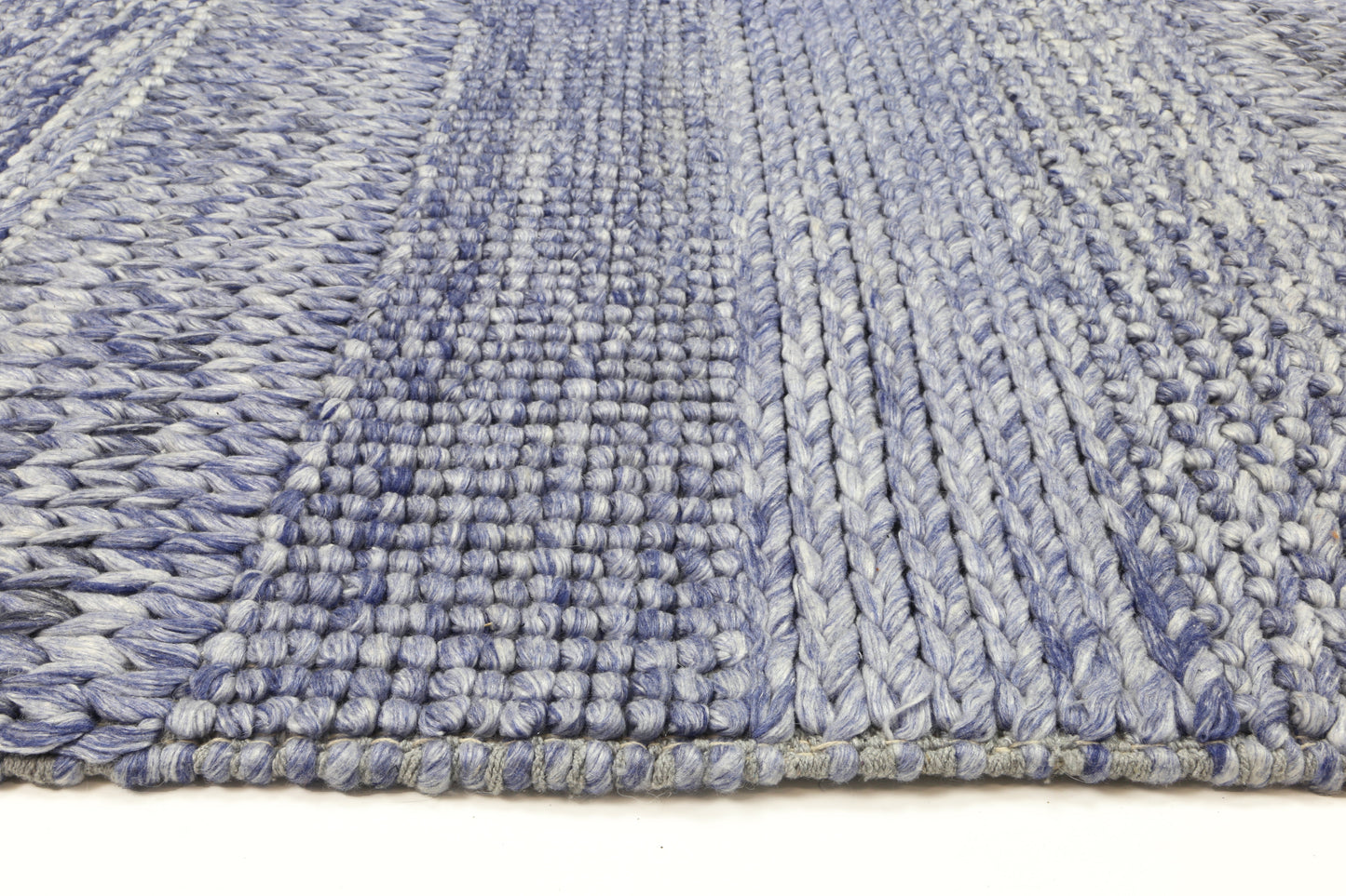 Harlow Grace Blue Wool Blend Rug 160x230-2