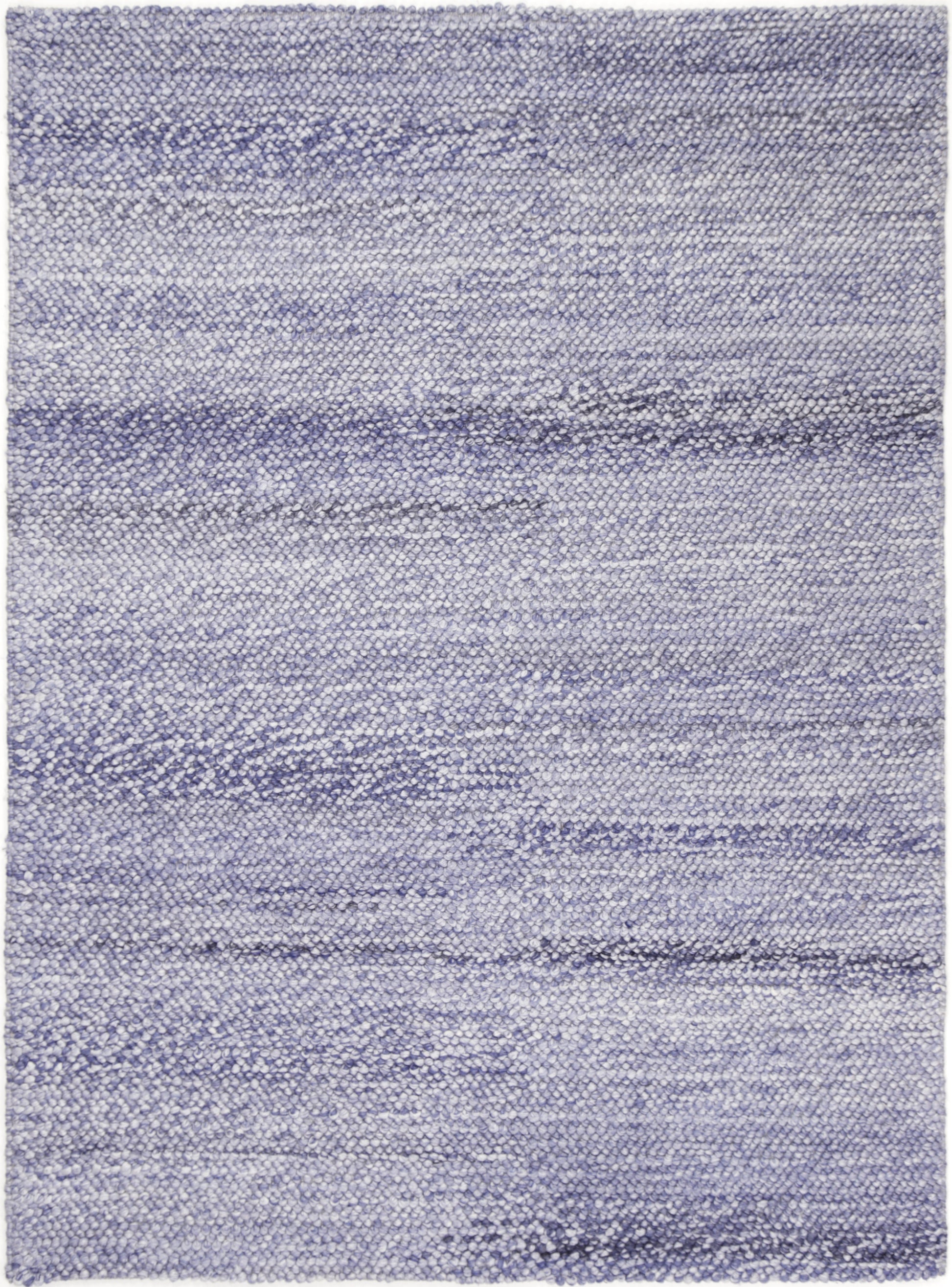 Harlow Loopy Blue Wool Blend Rug 160x230-0