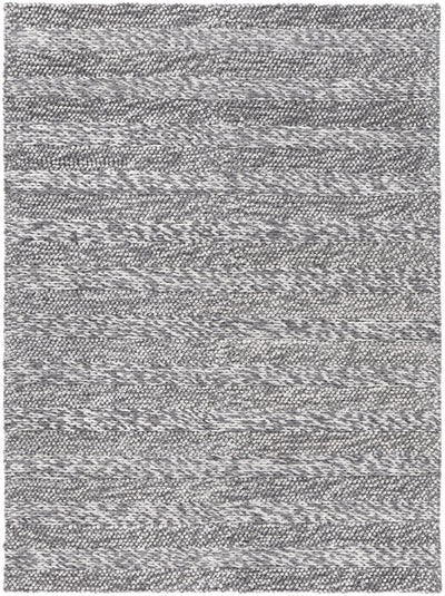 Harlow Ringlets Charcoal Wool Blend Rug 160x230-0