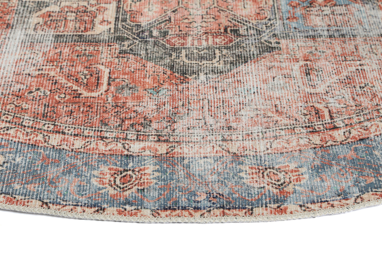 vintage-crown-cezanne-terracotta-sky-distressed-vintage-round-rug 180X180-2