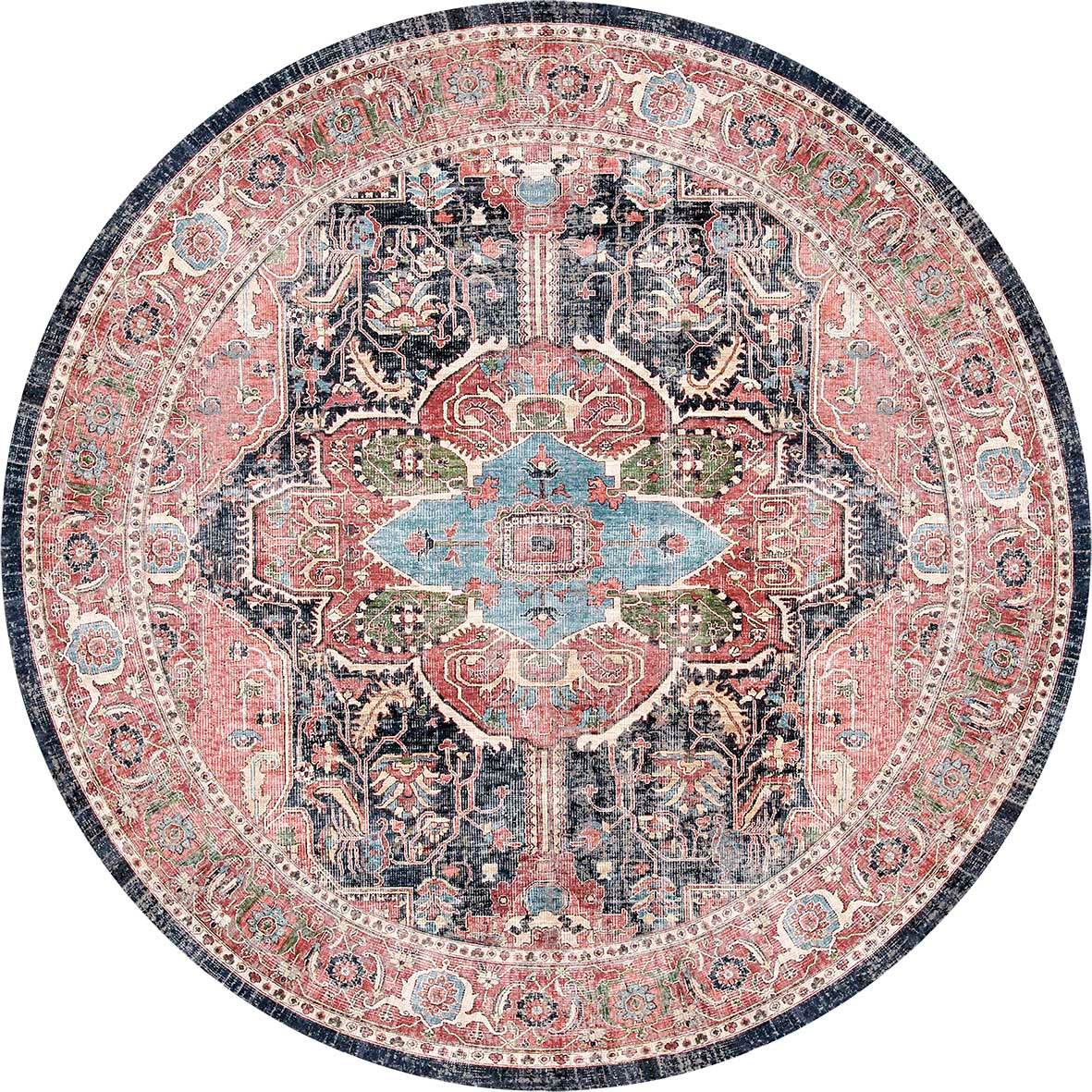 vintage-crown-kendra-distressed-vintage-distressed-vintage-round-rug 180x180-0