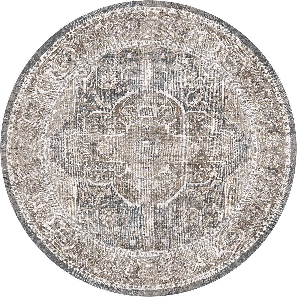 vintage-crown-kendra-ash-distressed-vintage-round-rug 180x180-0