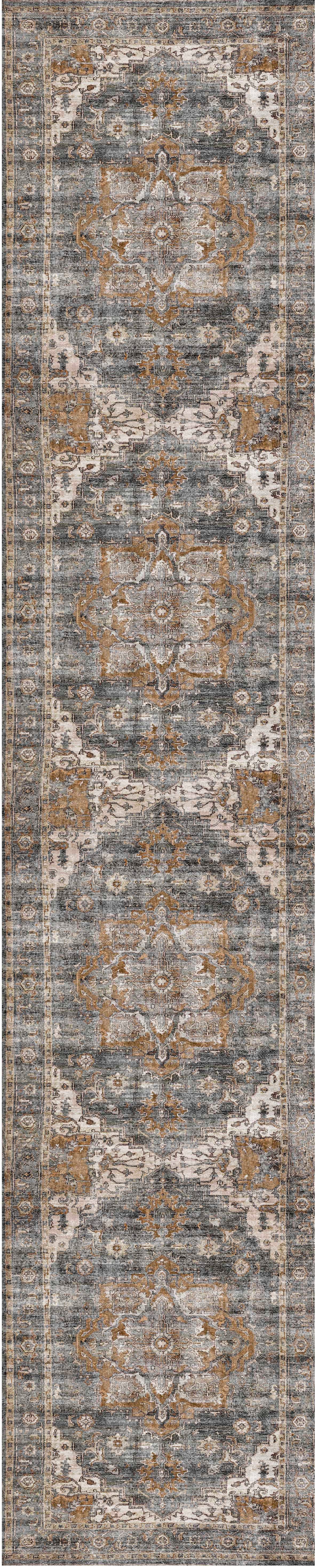 vintage-crown-cezanne-rabbit-gray-inca-gold-distressed-vintage-rug 80X500-2