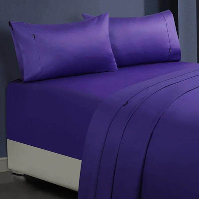 1000tc egyptian cotton sheet set 1 queen violet-0