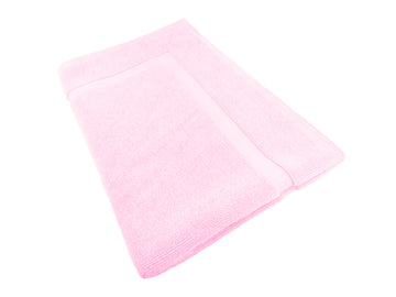 softouch ultra light quick dry premium cotton bath mat 900gsm baby pink-0