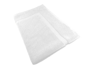 softouch ultra light quick dry premium cotton bath mat 900gsm white-0