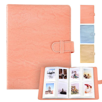 LIFEBEA 256 Pockets Photo Album for Fujifilm Instax Mini 11 12 9 40 Evo Liplay 8 7+ Instant Camera, Photo Album for Polaroid Kodak HP Zink 2x3" Photo (Orange)-0