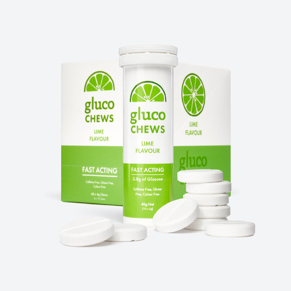 Fast Acting Glucochews | Lime | 6 tubes of 10 chews-0