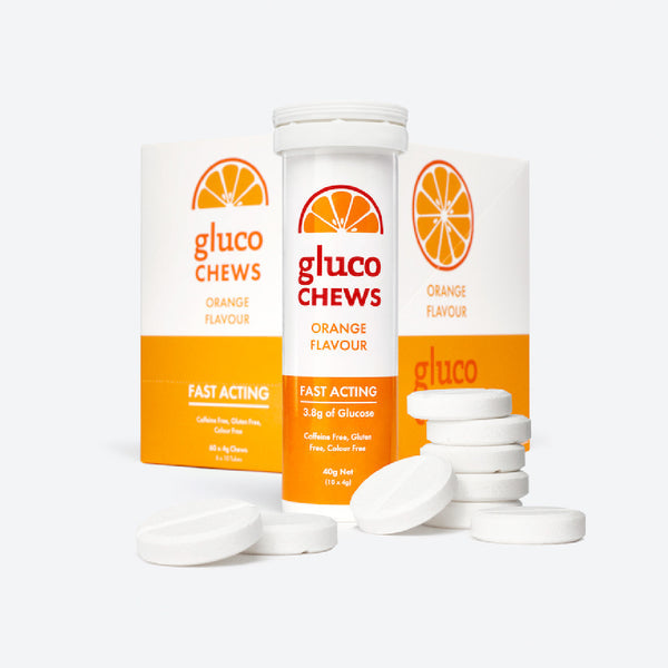 Fast Acting Glucochews | Orange | 6 tubes of 10 chews-0