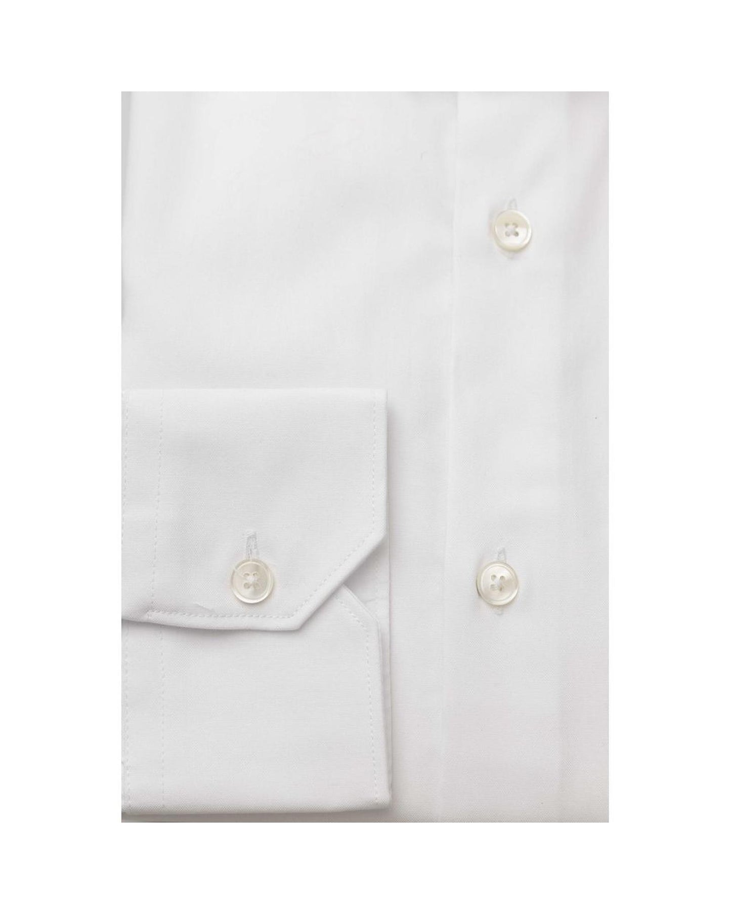 Bagutta Men's White Cotton Shirt - S-2