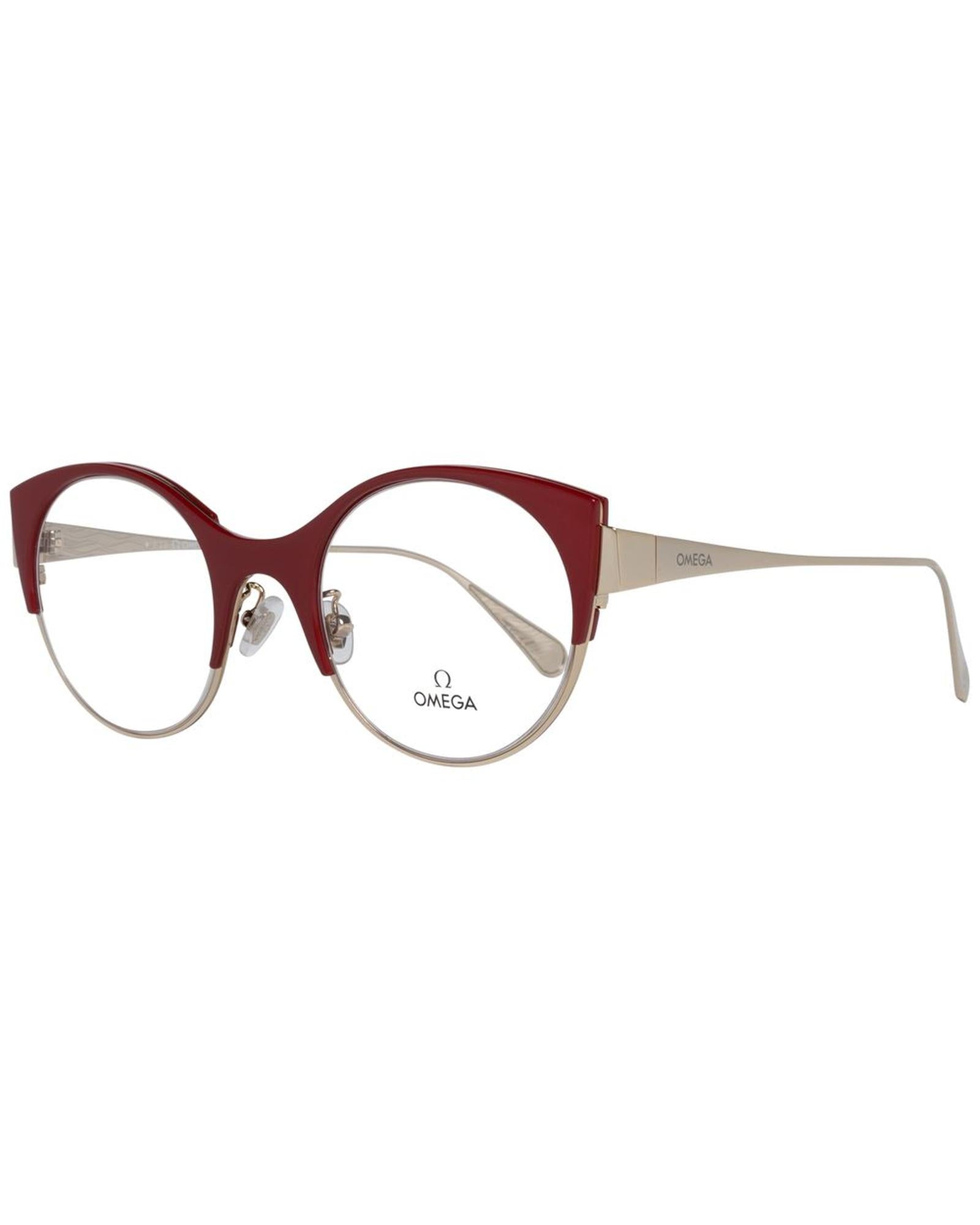 Omega Women's Red  Optical Frames - One Size-0