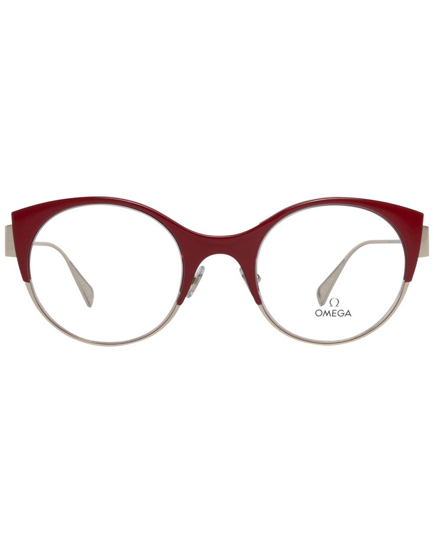 Omega Women's Red  Optical Frames - One Size-1