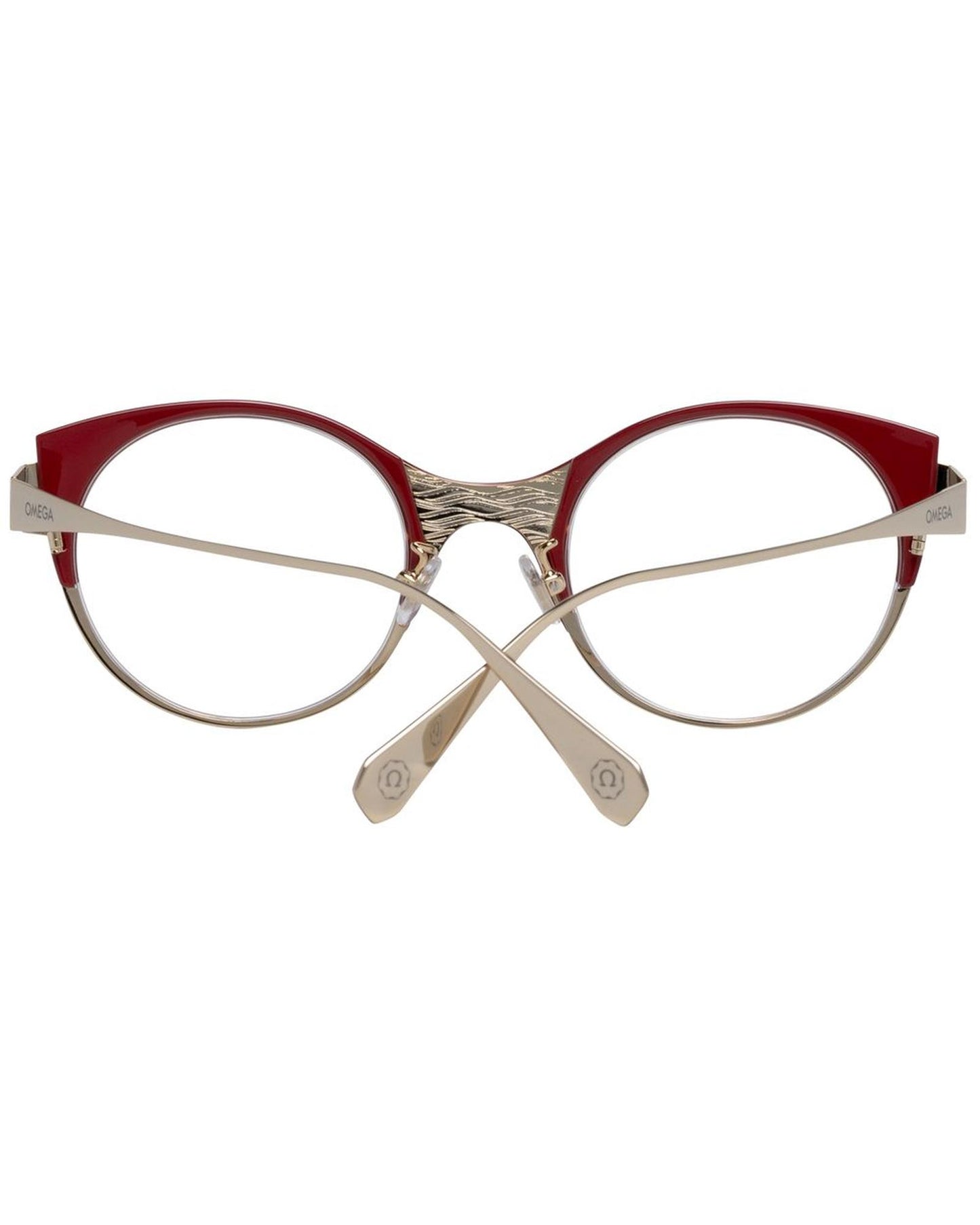 Omega Women's Red  Optical Frames - One Size-2