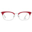 Omega Women's Red  Optical Frames - One Size-1