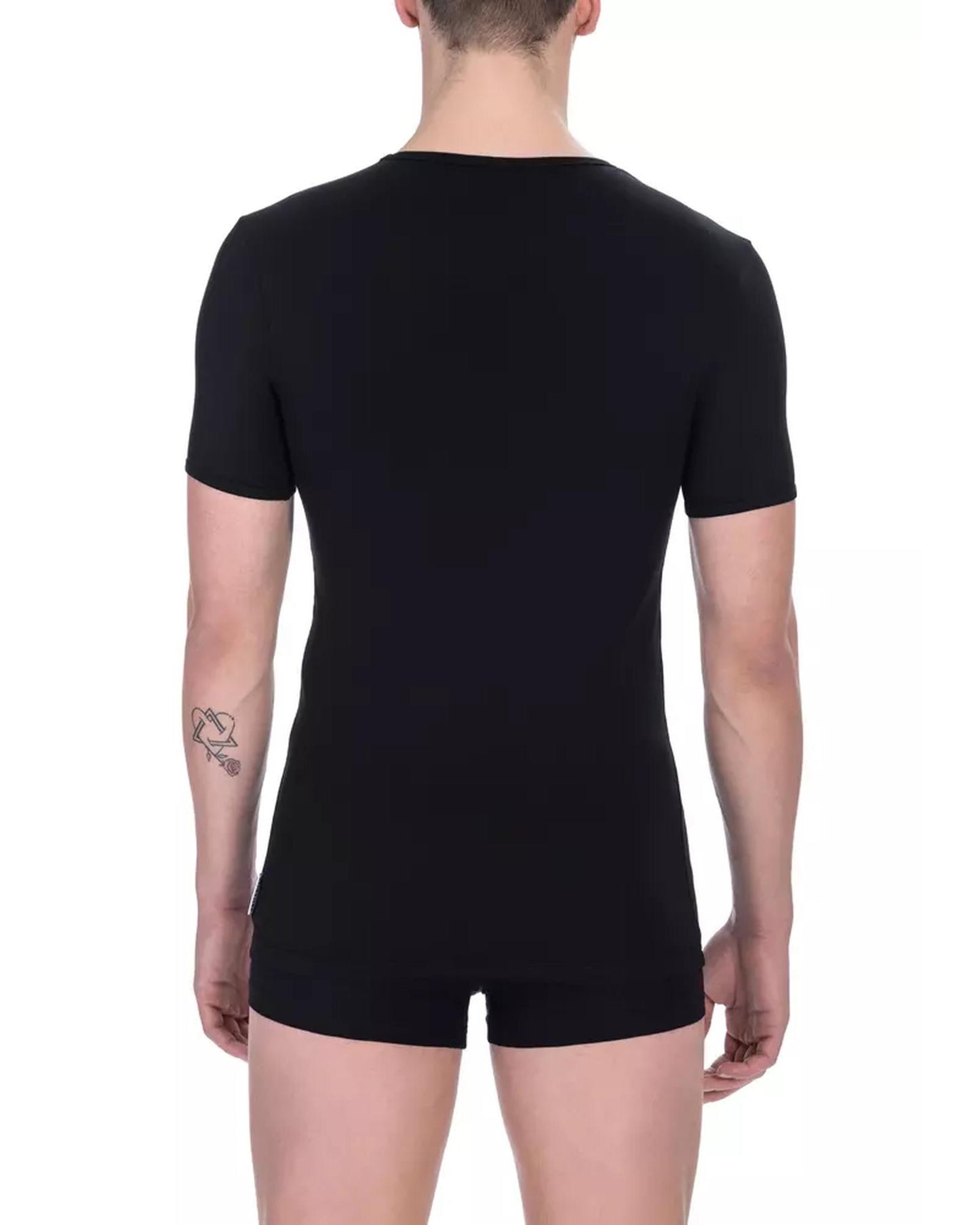 Black Classic Logo T-Shirt L Men-1