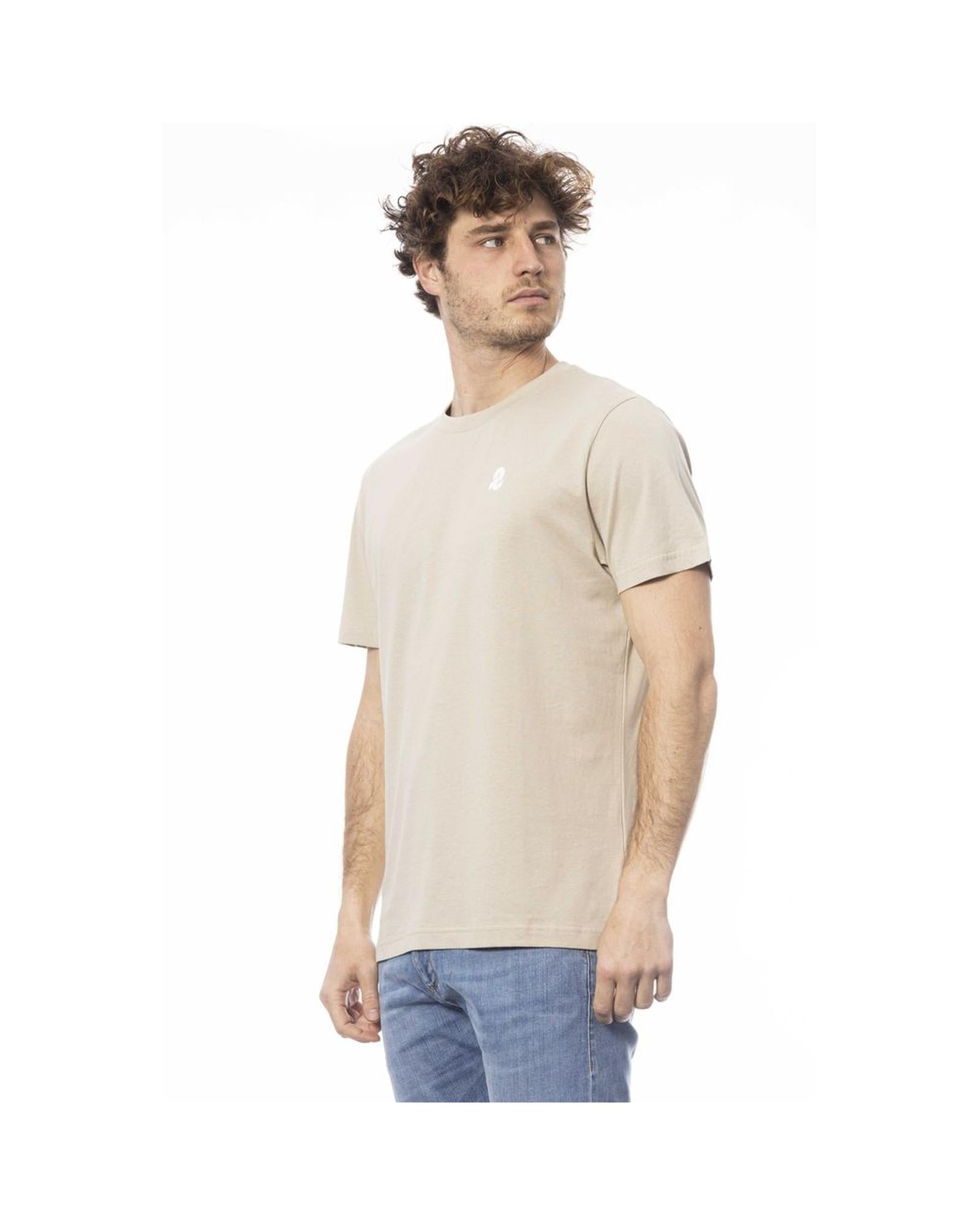 Invicta Men's Beige Cotton T-Shirt - L-1