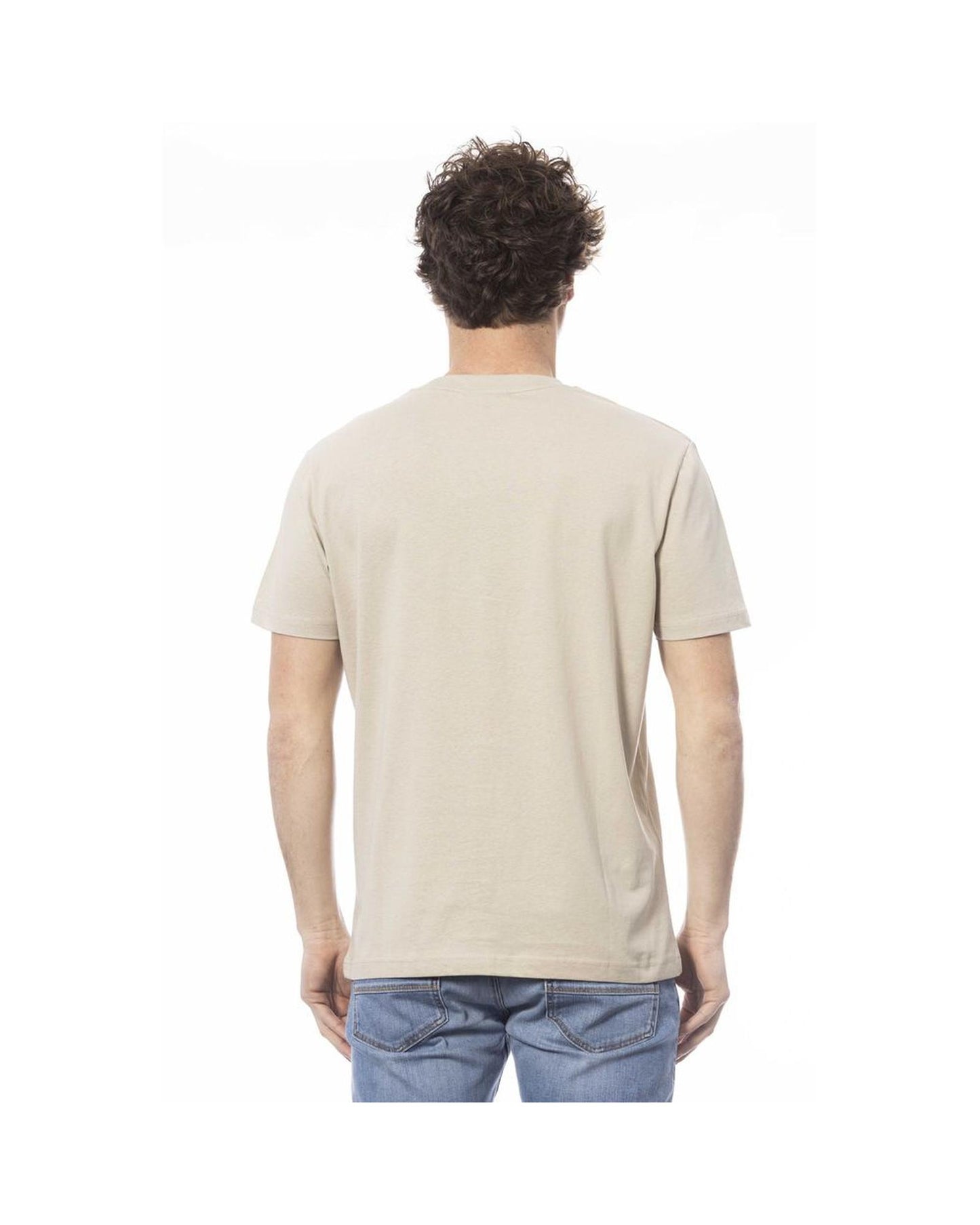 Invicta Men's Beige Cotton T-Shirt - L-2