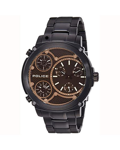 Police Men's Black  Watch - One Size-0