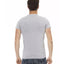 Short Sleeve Round Neck T-shirt with Front Print L Men-2