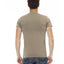 Front Print Round Neck T-Shirt L Men-2