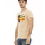 Printed Short Sleeve T-Shirt with Round Neck L Men-1