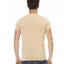 Short Sleeve T-shirt with Round Neck and Front Print L Men-2