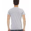 Short Sleeve T-shirt with Round Neck and Front Print L Men-2