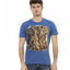 Short Sleeve T-shirt with Round Neck L Men-0