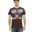 Short Sleeve T-shirt with Round Neck - Front Print L Men-0