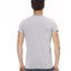 Short Sleeve Round Neck T-shirt with Front Print XL Men-2