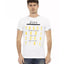 Front Print Short Sleeve T-Shirt with Round Neck XL Men-0