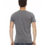 Short Sleeve T-Shirt with Round Neck and Front Print L Men-2