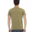 Short Sleeve T-shirt with Round Neck and Front Print L Men-2