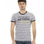 Printed Round Neck Short Sleeve T-Shirt L Men-0