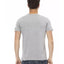 Short Sleeve T-shirt With Round Neck. Front Print. XL Men-2