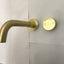 2020 shower Bath Burnished rose gold Gold Progressive Brass wall mixer tap faucet-4